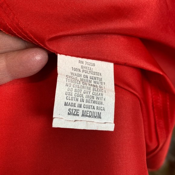 Cheerful Tangerine Hooded Raincoat Maxi - Picture 11 of 11